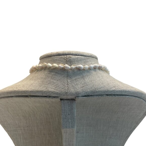 Handmade Made in Phillipines Sea Shell Boho Necklace - 34in - Picture 2 of 6